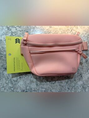 Pink belt bag